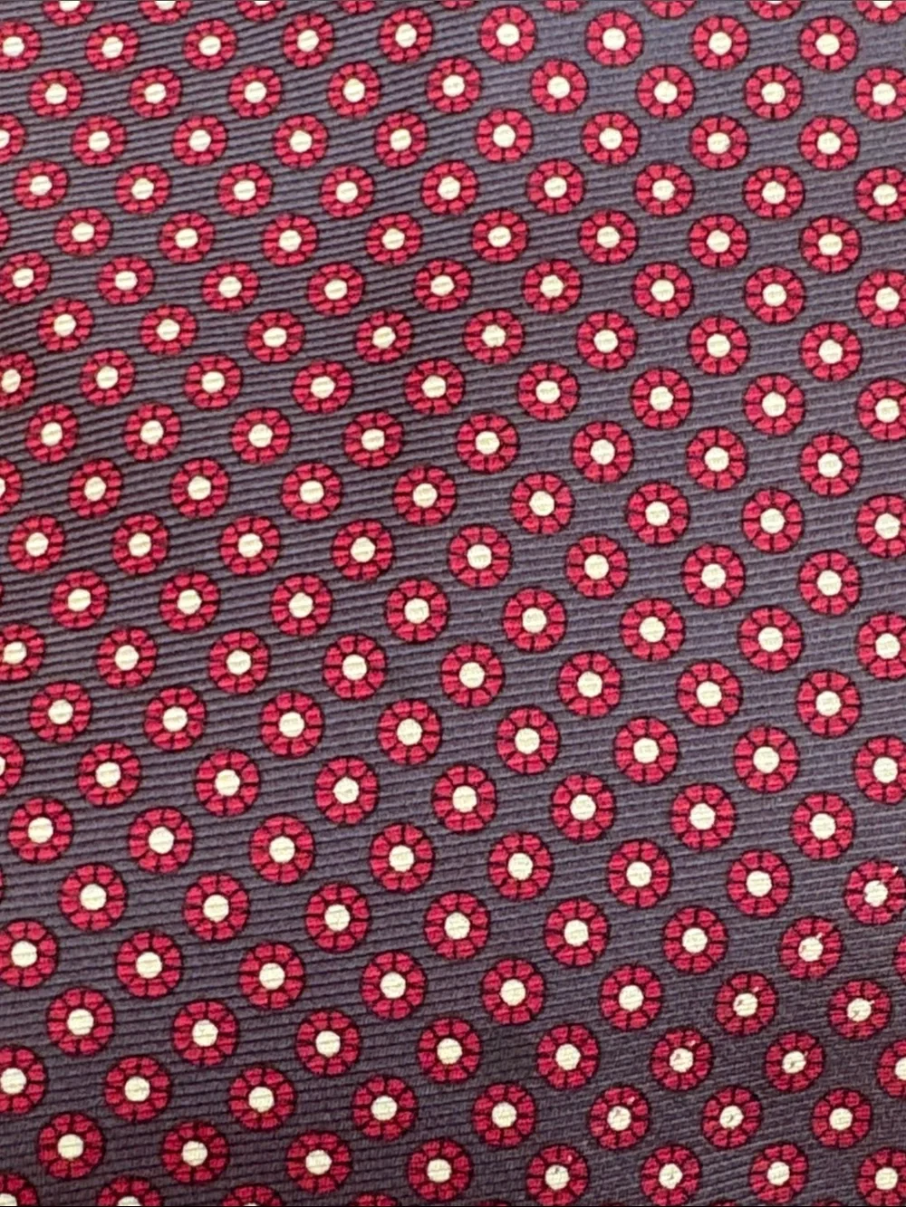 Amherst‎ and Brock Silk Neck Tie Italian Polka Dot